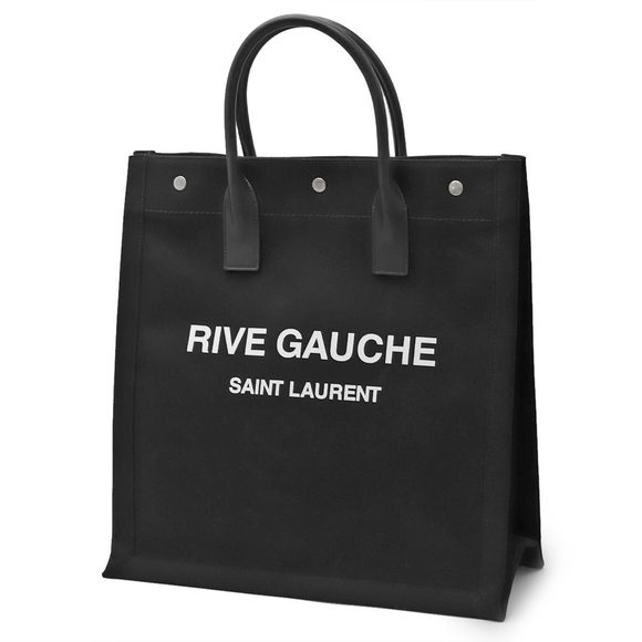 Saint Laurent Paris Yves Tote Bag Noe Rive Gauche Black FAAVR - Picture 1 of 5